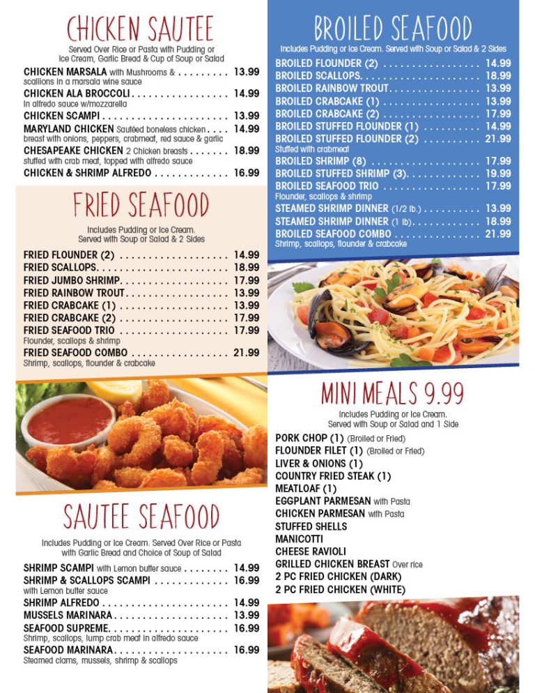 Our Menu | Roma's Diner & Pizzeria